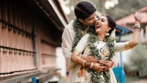 Actress Uthara Unni ties the knot with Nithesh Nair in a dreamy ceremony(Malayalam)