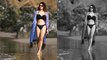 Aashka Goradia का समुद्र किनारे Bikini पहन लगाई आग ।  Hot Look । Boldsky