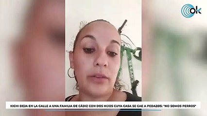 Kichi deja en la calle a una familia de Cádiz con dos hijos cuya casa se cae a pedazos: "No somos perros"
