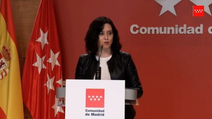 Ayuso: "Nosotros no hemos reservado vacunas para Madrid, cosa que sí ha hecho Valencia"