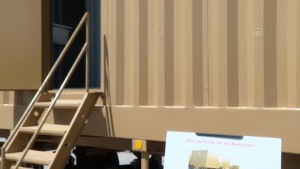 Mehmetçiğin, üs bölgelerindeki teçhizat, yaşam destek üniteleri ve malzemeleri sergilendi (2)