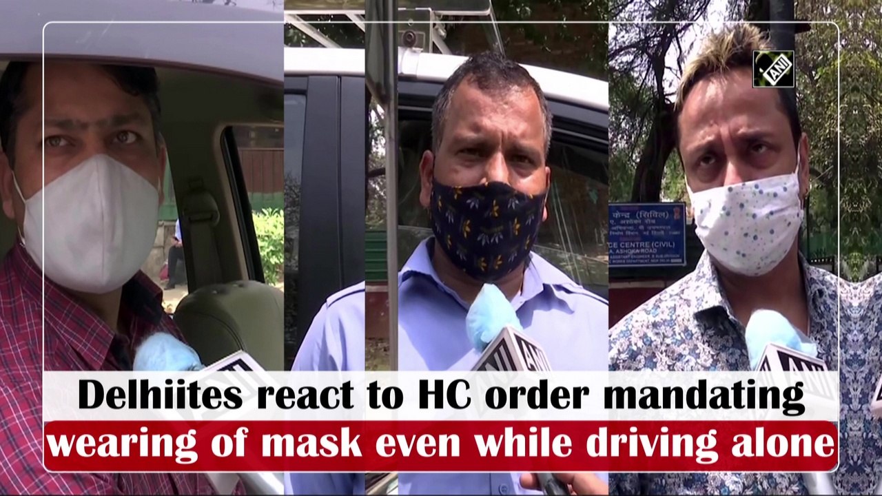 Delhiites react to HC order mandating wearing of mask even while driving alone