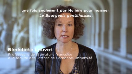 « Contexte de création et conditions matérielles de la représentation », entretien avec Bénédicte Louvat - Version élève - Dans les coulisses du Malade imaginaire