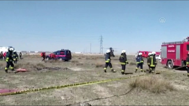 Konya'da TSK'ye ait gösteri uçağı düştü: 1 pilot yaşamını yitirdi