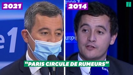 Darmanin n'a pas toujours été aussi sévère avec la "rumeur" qui "sape la démocratie"