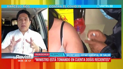Gobernación: dosis que quedan son para la segunda aplicación de quienes ya se han vacunado