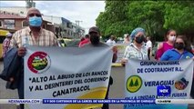Conductores de buses colegiales protestan en Veraguas - Nex Noticias