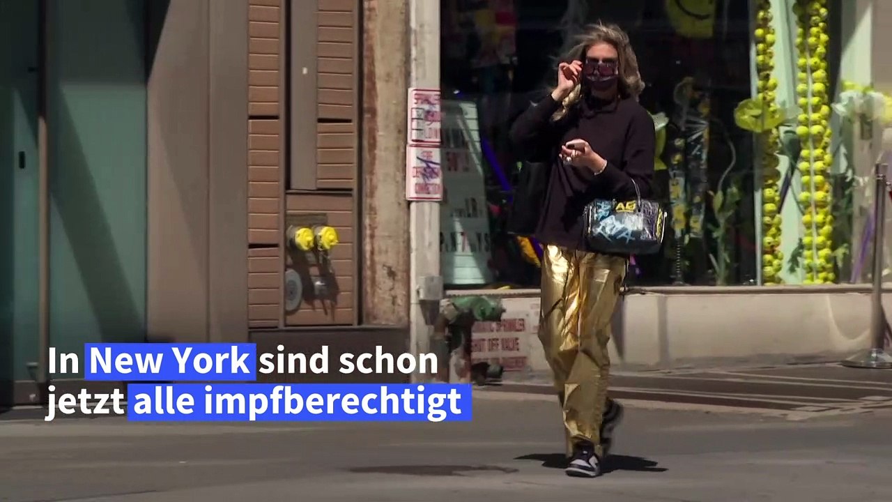 Corona-Impfungen geben New Yorkern Hoffnung