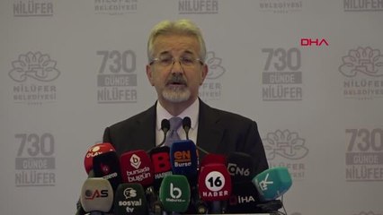BURSA NİLÜFER BELEDİYE BAŞKANI TURGAY ERDEM, 2 YILIN DEĞERLENDİRMESİNİ YAPTI