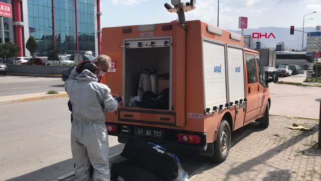 HASTANE BAHÇESİNDEN YAYILAN KÖTÜ KOKU AFAD'I HAREKETE GEÇİRDİ