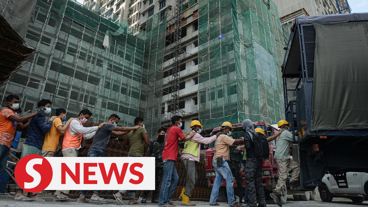 Over 260 foreigners at construction site nabbed by Immigration