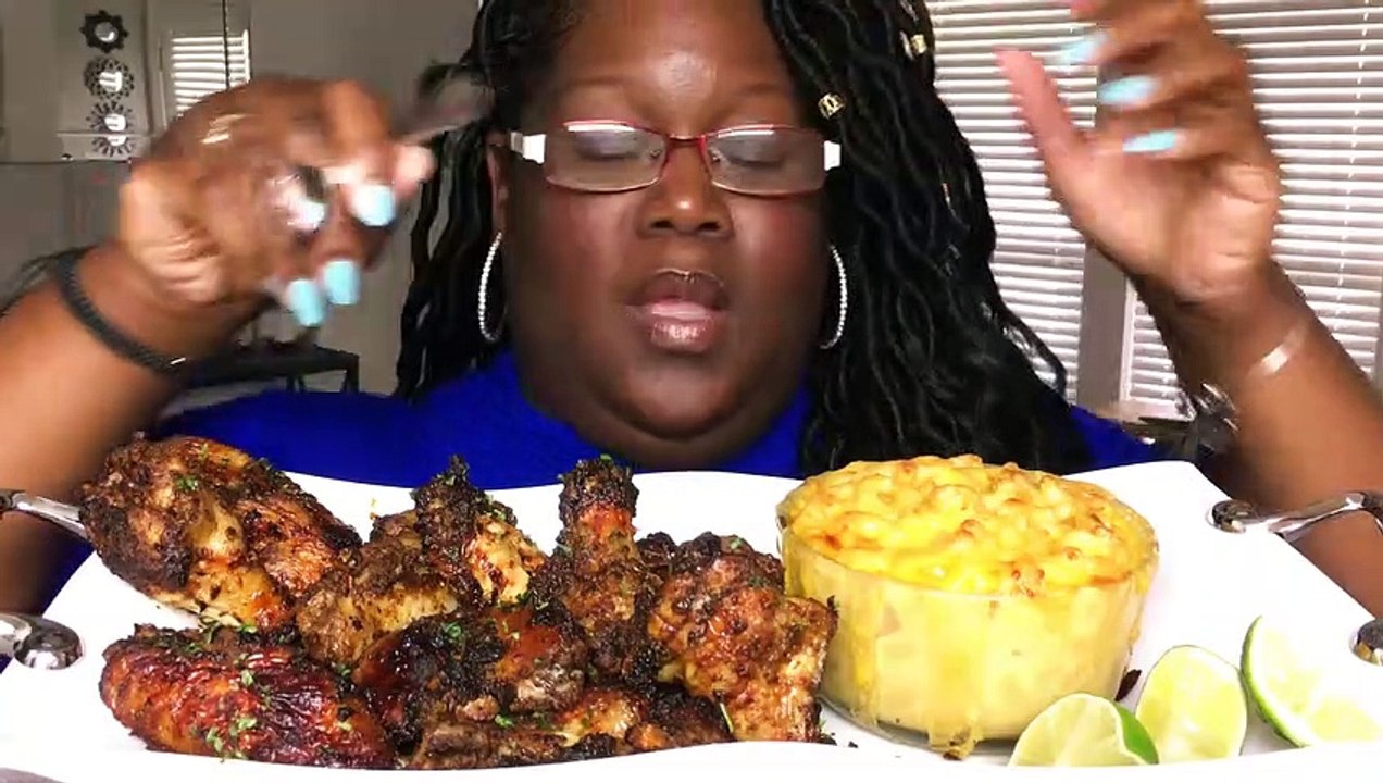 Jamaican Jerk Chicken  먹방 Mukbang + Recipe