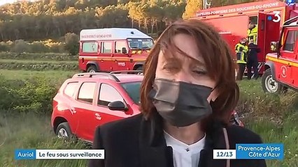 FEU d'AURIOL 7Avril 2021 reportageF3