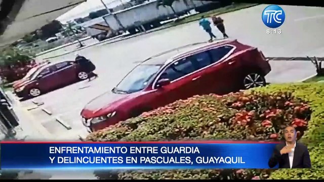 Guardia de seguridad tiene enfrentamiento a balas con delincuentes