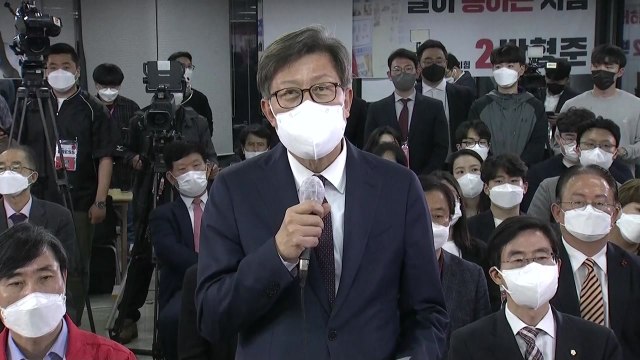 [현장영상] 박형준 위대한 부산시민, 압도적 지지 보내주셔서 감사 / YTN