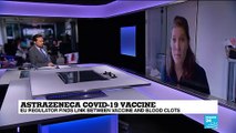EU regulator finds link between vaccine and blood clots