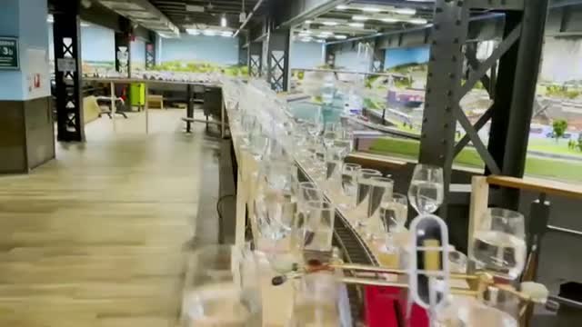 En el museo de miniaturas de Hamburgo, uno de sus trenes bate records