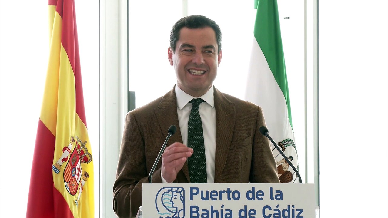 Moreno subraya el papel fundamental de los puertos andaluces