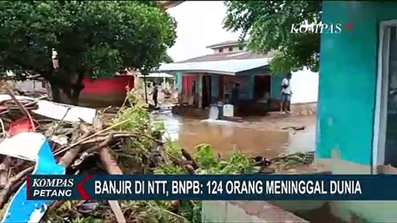 Banjir Bandang NTT, BNPB: 124 Orang Meninggal Dunia