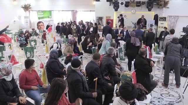 KAHRAMANMARAŞ - Gelecek Partisi Genel Başkanı Davutoğlu, partisinin İl Danışma Kurulu toplantısına katıldı