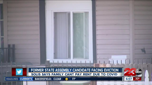 Former state assembly candidate fighting against eviction, citing eviction moratorium