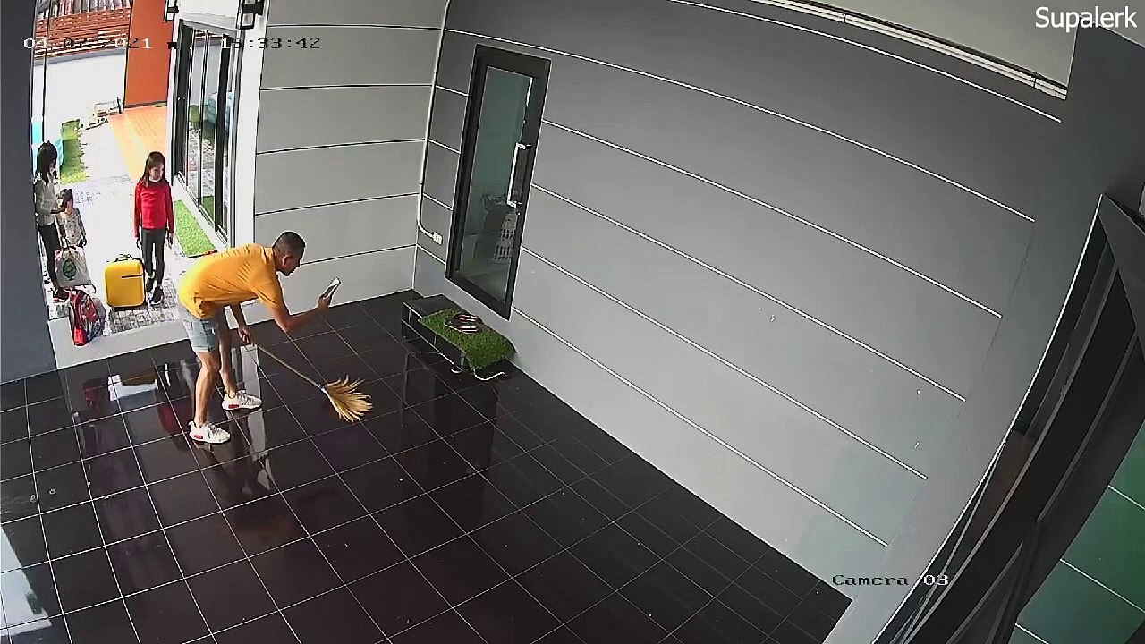 Sweeping Away a Snake