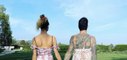 Adam Levine and Behati Prinsloo Wore Matching Dresses With Their Daughters