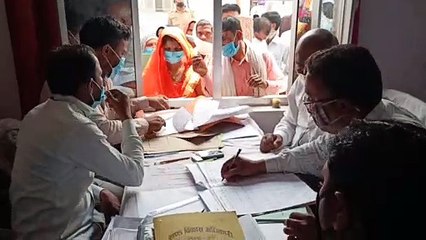 मितौली में पहले दिन हुए कुल 1152 पर्चे जमा हुए