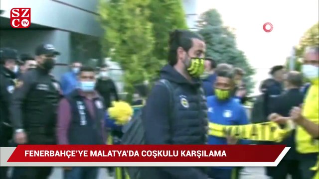 Fenerbahçe’ye Malatya’da coşkulu karşılama