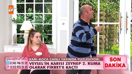 Veysel'in karısı Zeynep kuma olarak Fikret'e kaçtı mı?