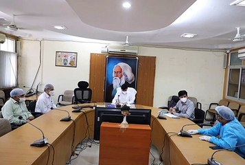 कोरोना उपचार को लेकर कलेक्टर ने प्रायवेट डॉक्टरों से की चर्चा