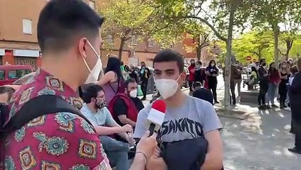 Vecinos de Vallecas, ante el mitin de Vox: "No queremos organizaciones racistas, xenófobas y machistas en estas calles"