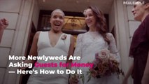 More Newlyweds Are Asking Guests for Money—Here's How to Do It the Right Way