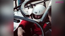 Ünlü oyuncu Kıvanç Tatlıtuğ'un İstnabul Park Formula pistinde nefes kesen perfromansı