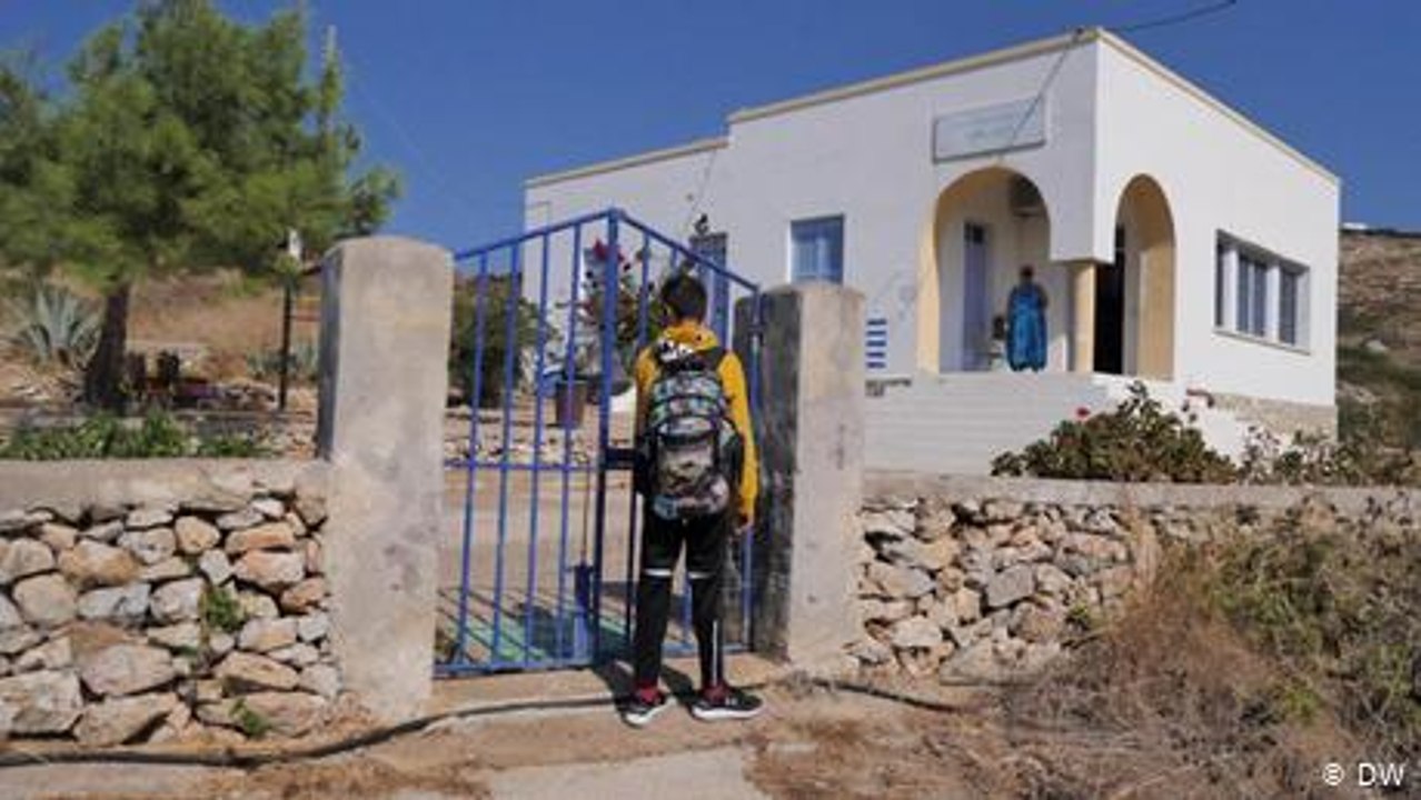 Griechenland: Einsamer Schüler