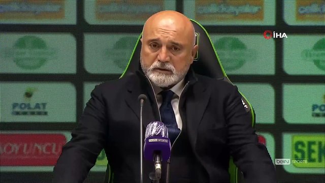 Hikmet Karaman: 'Basit bir hatayla beraberlik golünü yedik'