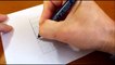 Very Easy!! How To Draw 3D Hole - Anamorphic Illusion - 3D Trick Art On Paper