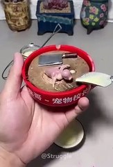 The sparrow that falls out of the nest is saved