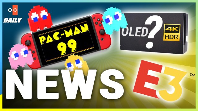 LE PLANNING DE L’E3 / UN NOUVEAU DOCK SWITCH / PAC-MAN DE RETOUR ! - JVCom Daily