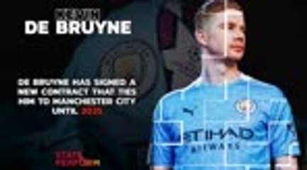 De Bruyne here to stay - Kev's City career in numbers