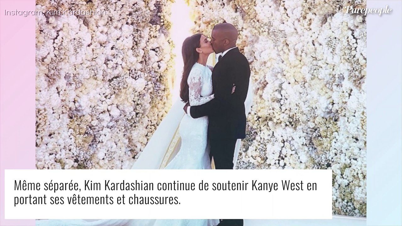 Kim Kardashian : Même séparée, elle reste une fan des produits de Kanye West et le prouve