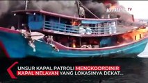 TNI AL Evakuasi ABK Kapal Terbakar di Perairan Asahan, Sumatera Utara