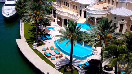 Touring This $11 MILLION Sea Side Palace in MIAMI  Owned By a Russian billionaire