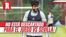 Néstor Araujo volvió a los entrenamientos con Celta de Vigo