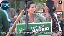 Rocío Monasterio: 'Esos cobardes pensaban que no ibais a venir'