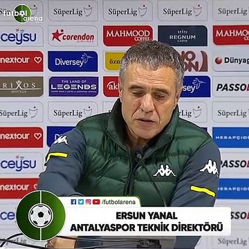 Ersun Yanal: Basit goller yedik
