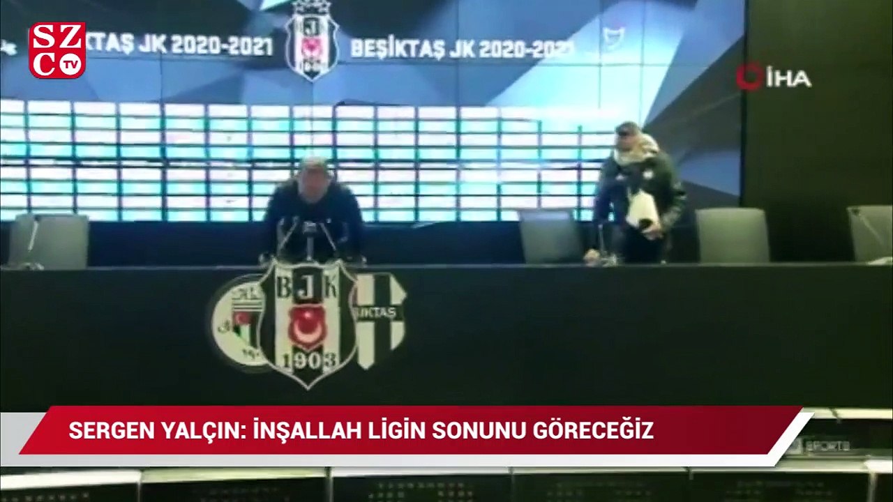 Sergen Yalçın: İnşallah ligin sonunu göreceğiz