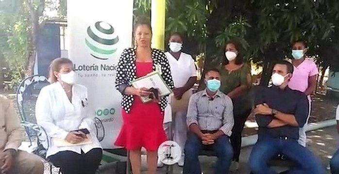 Lotería Nacional hace honor al padre Billini; entrega medio millón a Hogar ancianos Ocoa