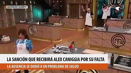 La sanción que recibirá Alex Caniggia por su falta
