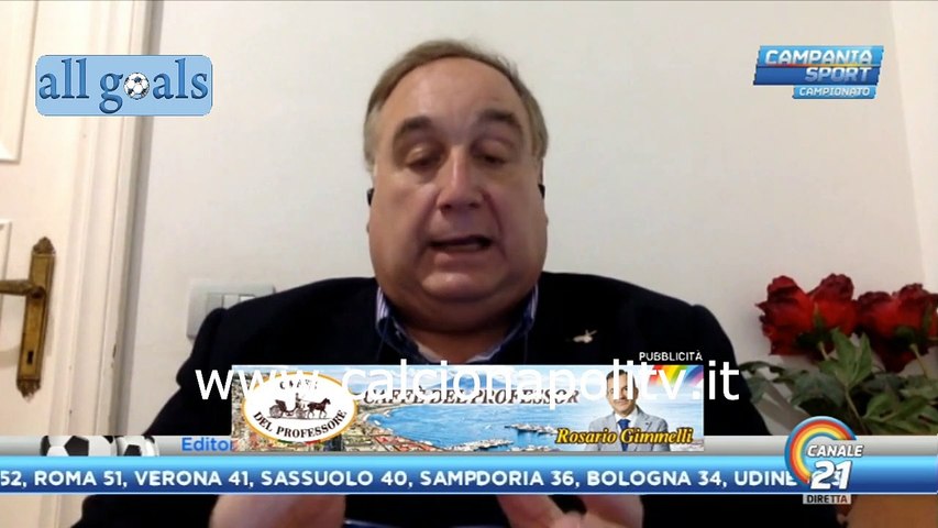 Juventus-Napoli 2-1 7/4/21 editoriale di Umberto Chiariello